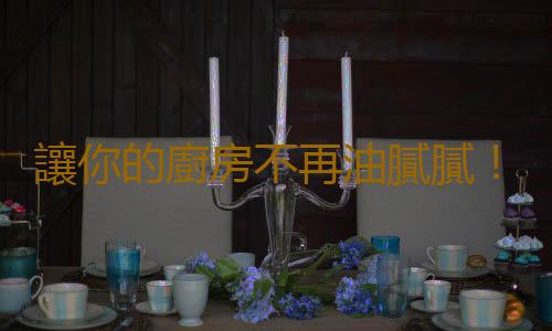 讓你的廚房不再油膩膩!